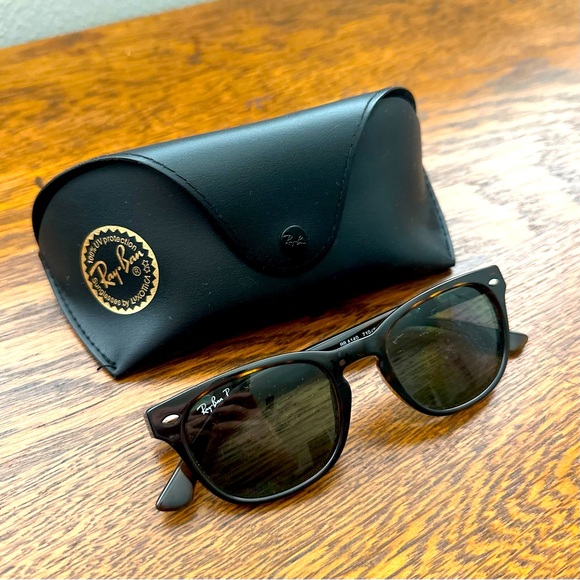 Women’s Polarized Wayfarer Ray Ban Sunglasses - Picture 1 of 4